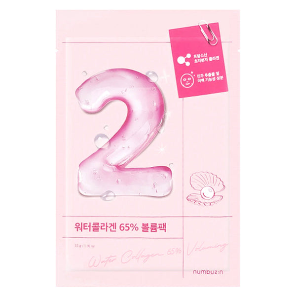 Numbuzin NO 2 Water Collagen 65 Voluming Sheet Mask 1