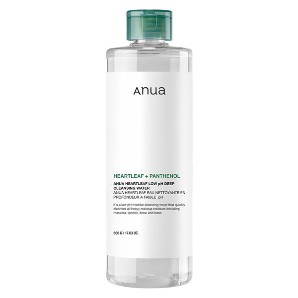 Anua Heartleaf Low PH Deep Cleansing Water